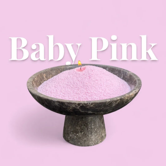 The Candledust 330g Baby Pink uttan anga