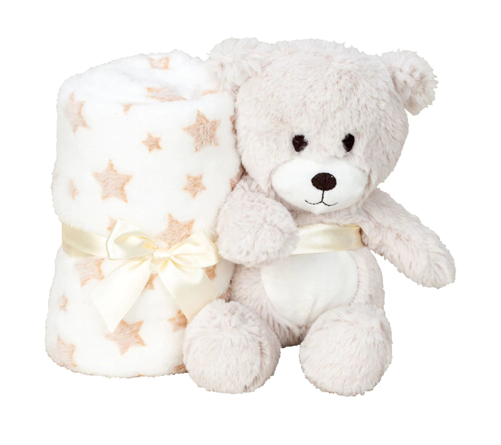 Plys Bamsa við Flis Teppi