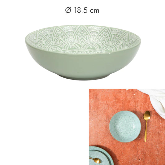 HOME DECO skál 18.5cm 6 stk.