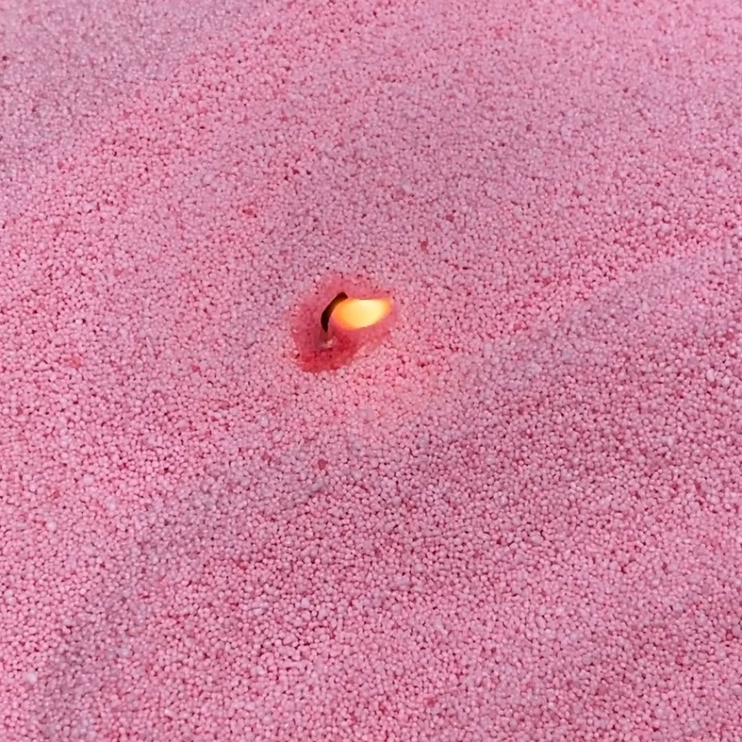 The Candledust 330g Dark Baby Pink uttan anga