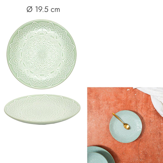 HOME DECO Tallerkur 19.5cm 6 stk.