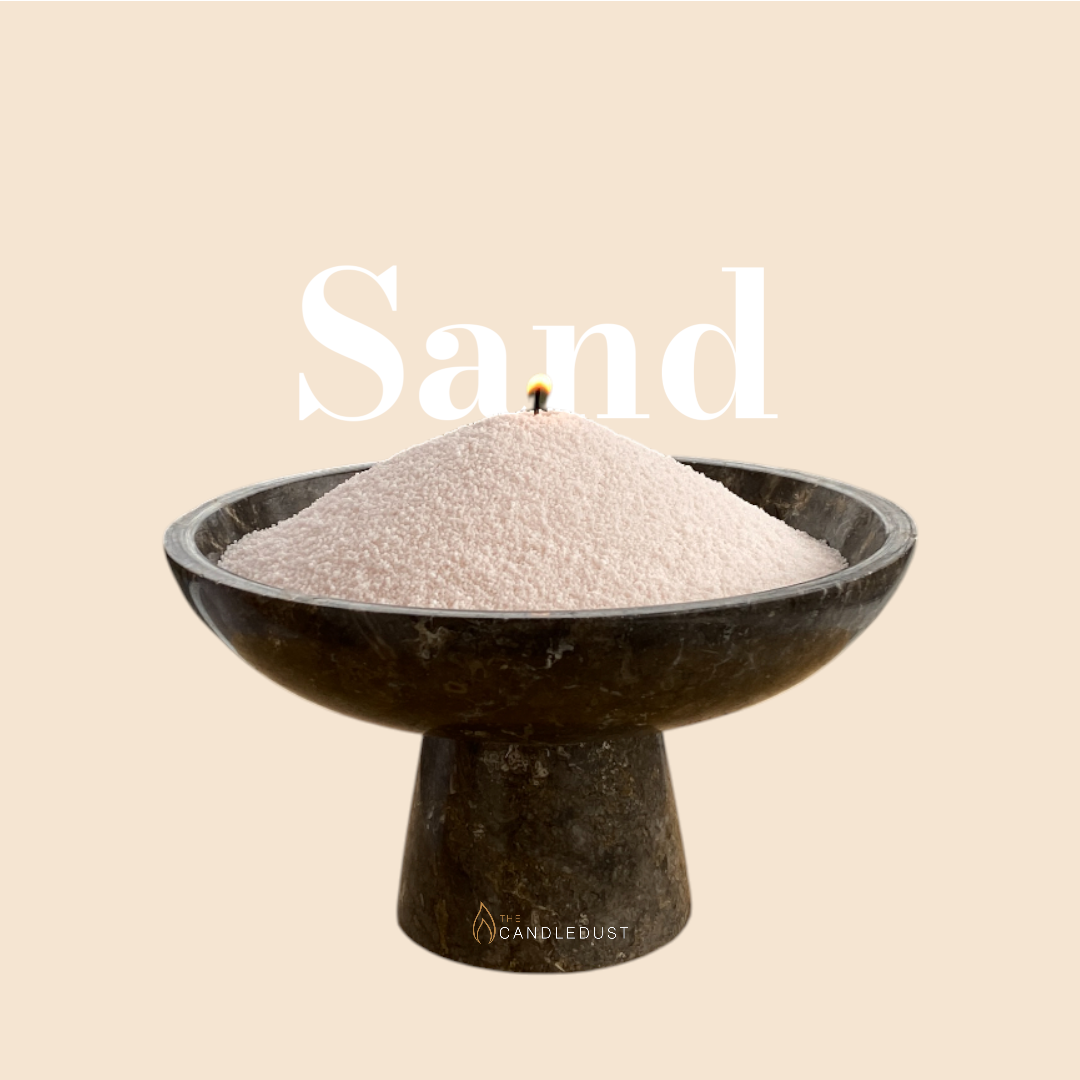 The Candledust 330g Sand stearin sandur uttan anga