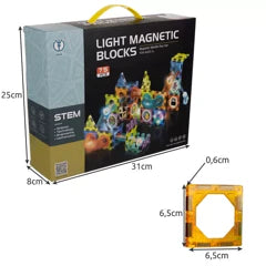 Magnetiskir Byggjiklossar