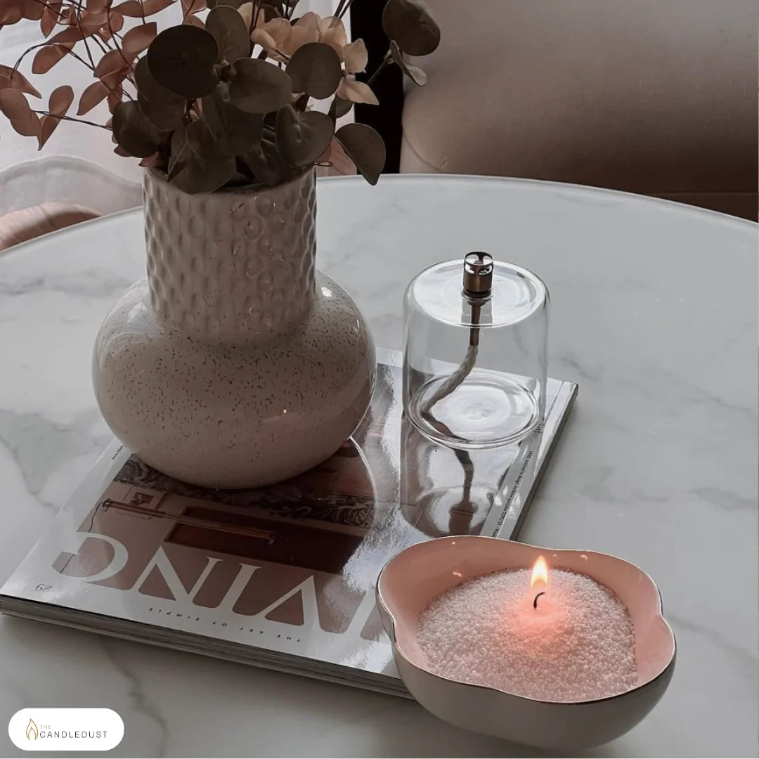 The Candledust 330g Baby Pink uttan anga